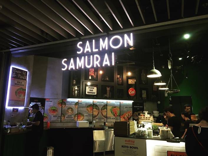 Salmon Samurai at 100 AM