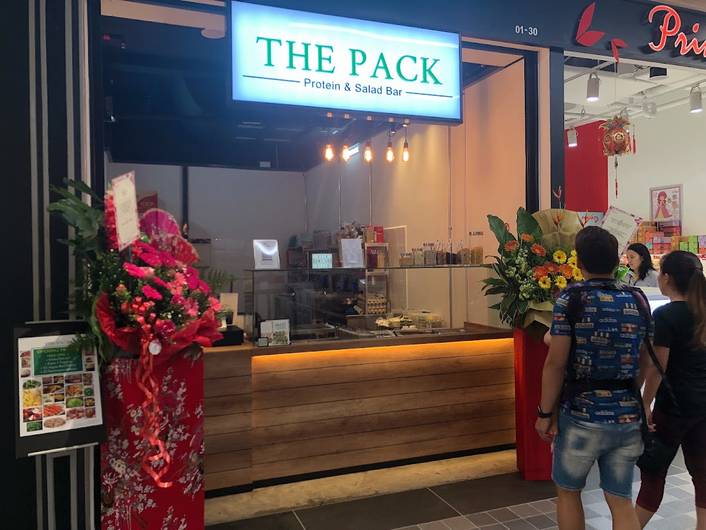 The Pack Protein & Salad bar at Aperia Mall