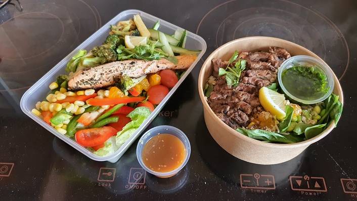 The Pack Protein & Salad bar at Aperia Mall