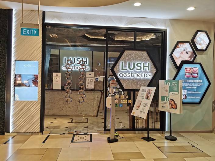 LUSH aesthetics at Bedok Mall