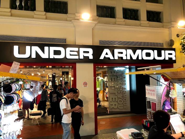UNDER ARMOUR at Bugis Junction
