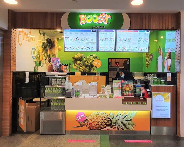 Boost Juice Bars at Bukit Panjang Plaza
