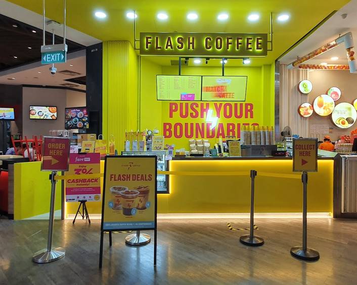 Flash Coffee at Changi City Point