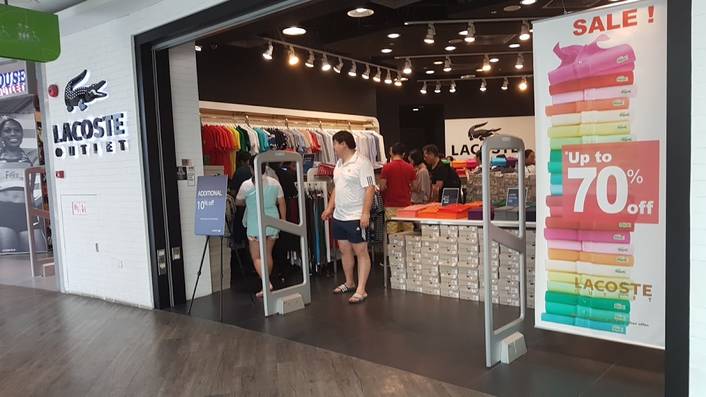 Lacoste Outlet at Changi City Point
