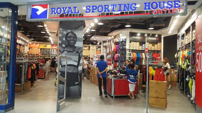 Royal Sporting House Outlet at Changi City Point