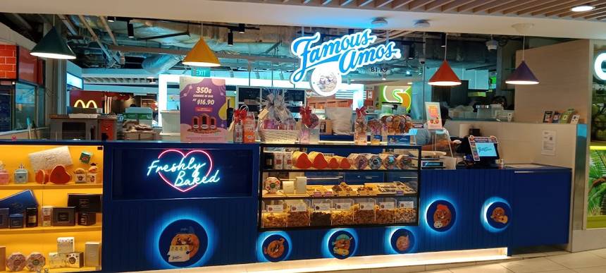 Famous amos at City Square Mall