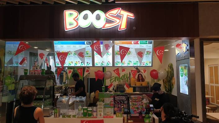 Boost Juice Bars at Downtown East