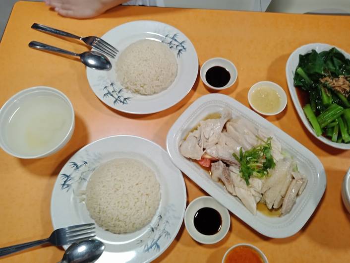 Mr Chicken Rice at Downtown East