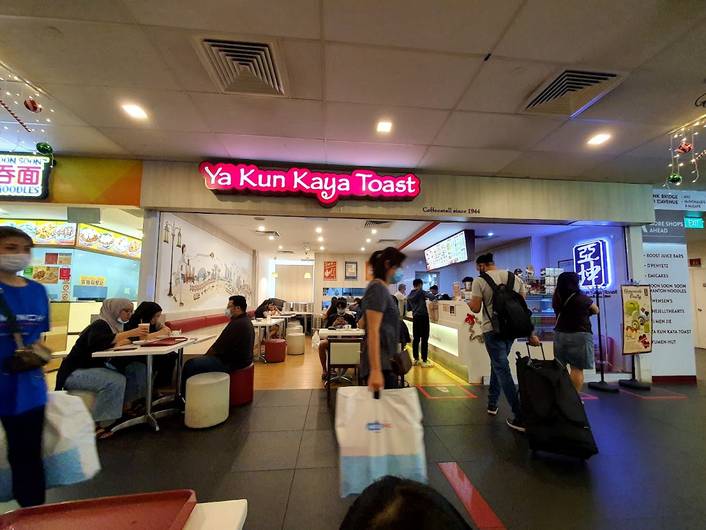 Ya Kun Kaya Toast at Downtown East