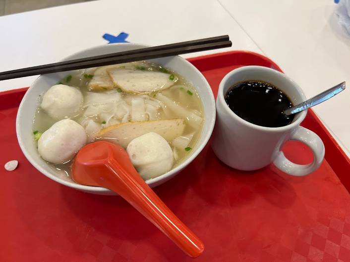 85 Redhill Teochew Fishball Noodles at Eastpoint Mall