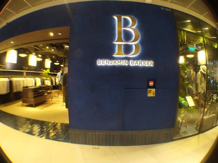 Benjamin Barker at Funan Mall