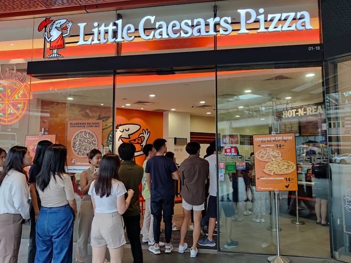 Little Caesars Pizza at Funan Mall