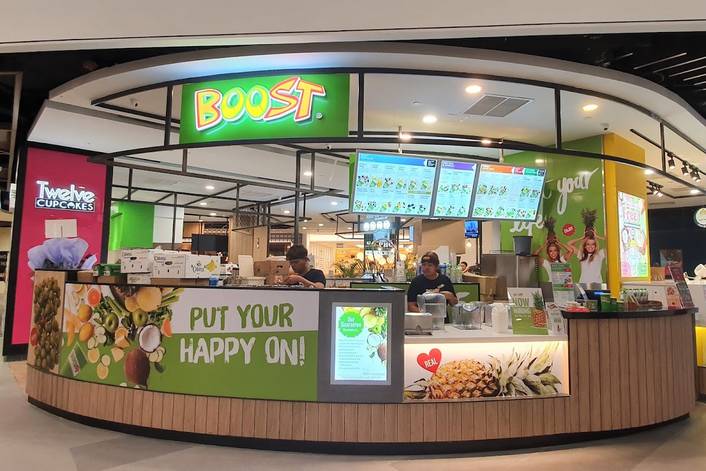 Boost Juice Bars at Great World
