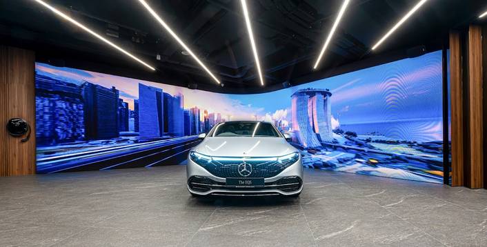 Mercedes-Benz Concept Store at Great World