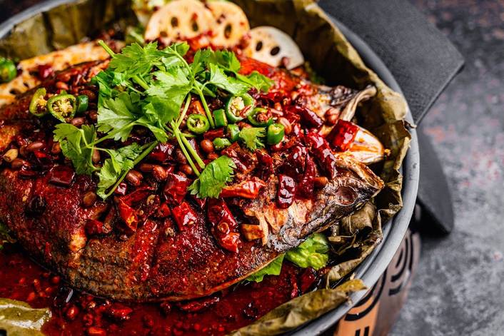 Chong Qing Grilled Fish at HillV2