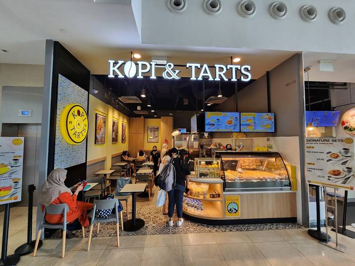 Kopi & Tarts at Hillion Mall