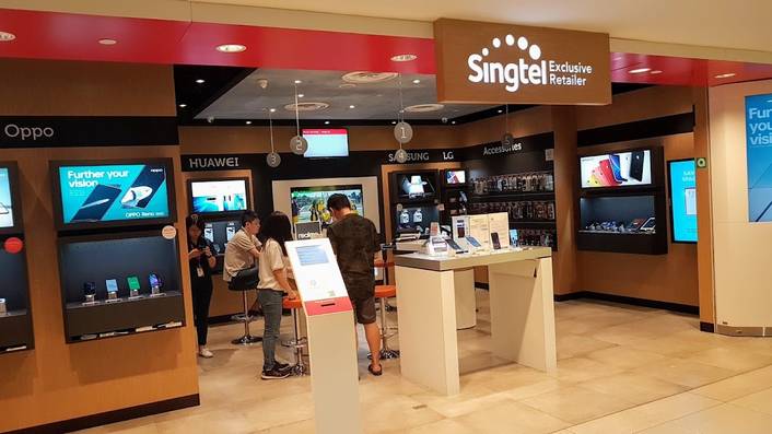 Singtel Exclusive Retailer at Hillion Mall