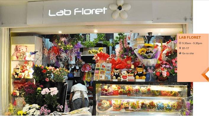 Lab Floret at Hougang Mall