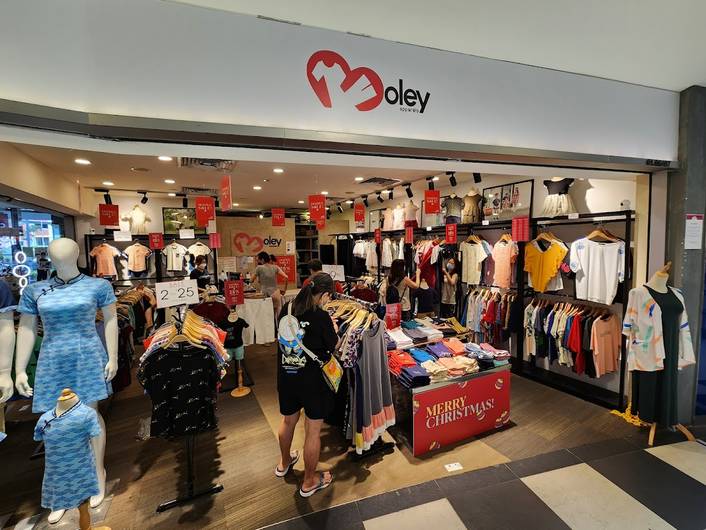 Moley Apparels at Hougang Mall