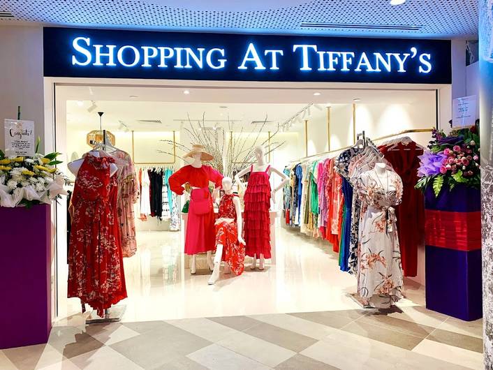 Shopping at Tiffany's at i12 Katong