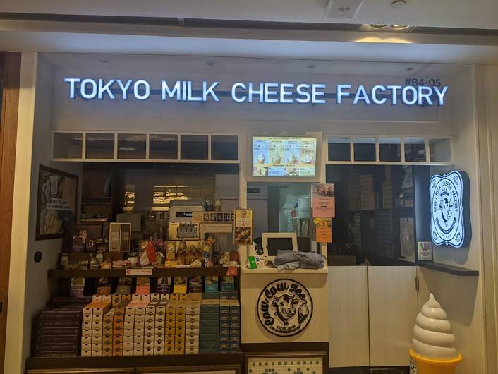 LeTAO + Tokyo Milk Cheese Factory at ION Orchard