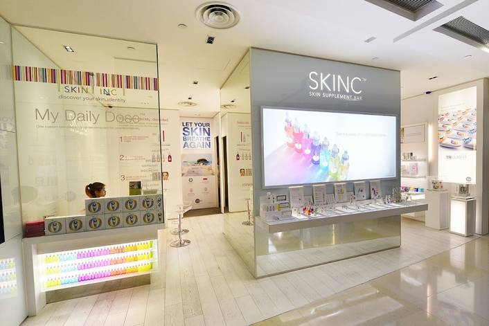 Skin Inc Supplement Bar at ION Orchard