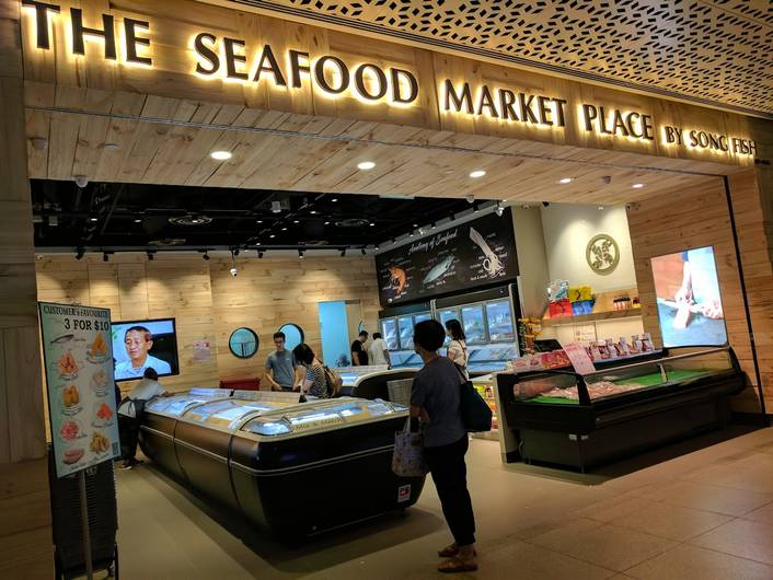 The Seafood Market Place by Song Fish at Jem