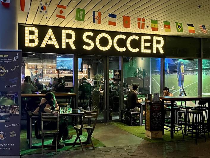 Bar Soccer at Kallang Wave Mall