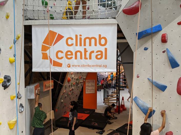 Climb Central at Kallang Wave Mall