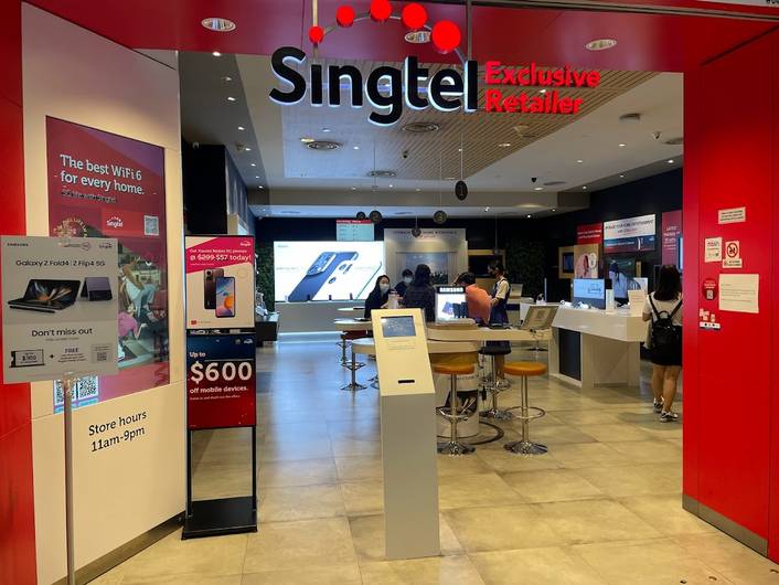 Singtel Exclusive Retailer at NEX