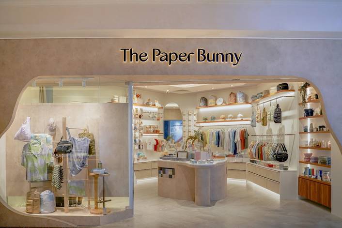 The Paper Bunny at Ngee Ann City