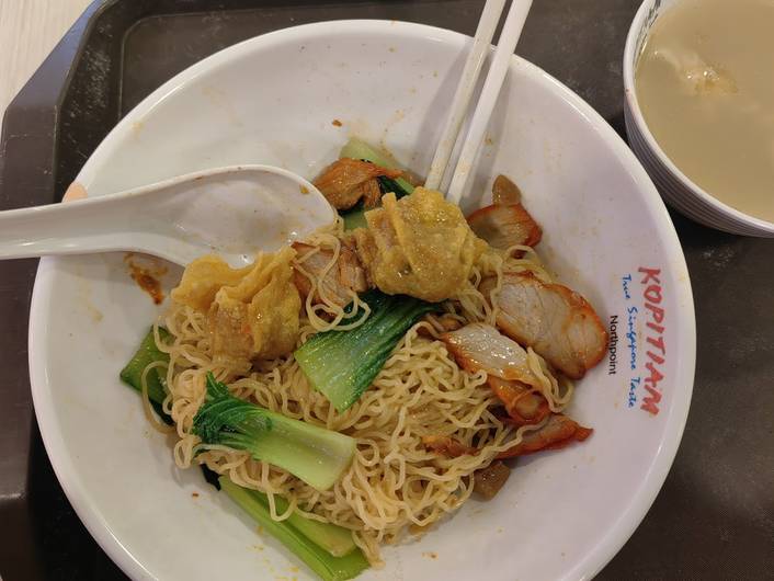 Old Airport Road Wanton Noodles at Northpoint City