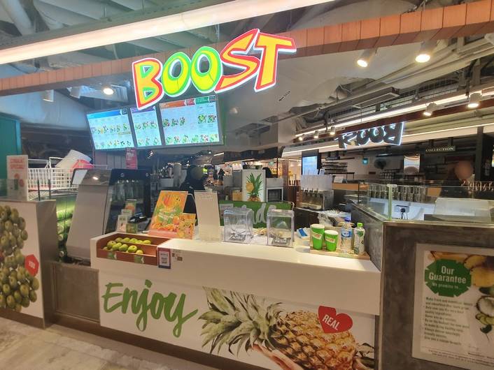 Boost Juice at One Raffles Place