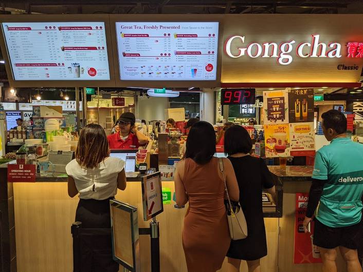 Gong Cha at One Raffles Place
