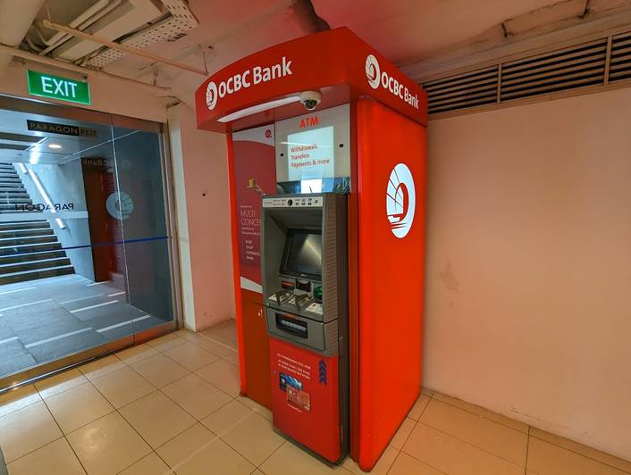 OCBC ATM at Paragon