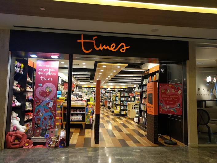 Times bookstores at Paragon