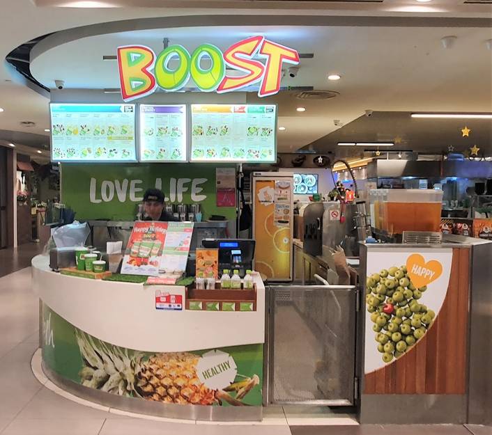 Boost Juice Bars at Plaza Singapura