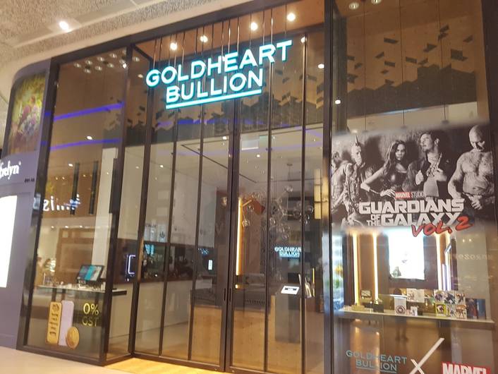 GOLDHEART BULLION at Plaza Singapura