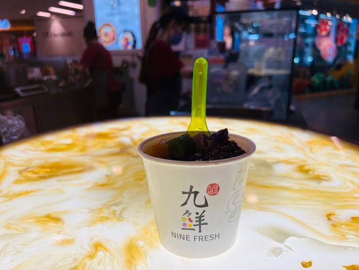 Nine Fresh Desserts Taiwan at Plaza Singapura