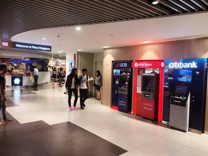 OCBC ATM at Plaza Singapura