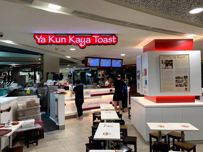 Ya Kun Kaya Toast at Plaza Singapura