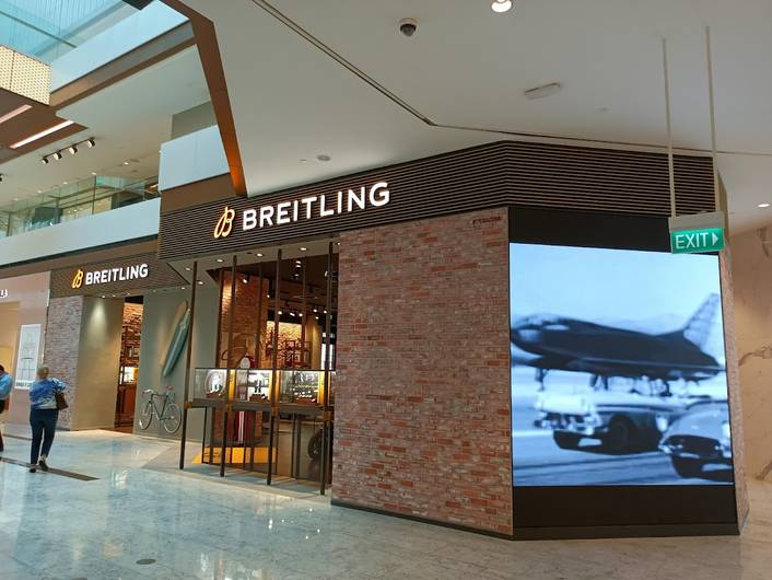 Breitling at Raffles City