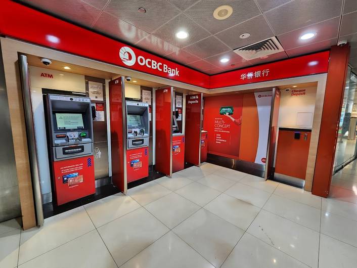 OCBC ATM at Raffles City