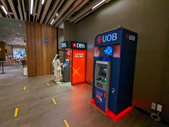 DBS ATM at Shaw Centre
