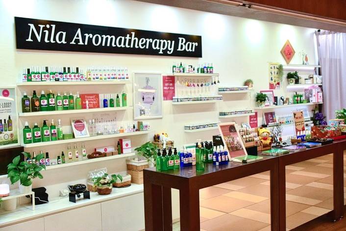 Nila Aromatherapy Bar at Shaw Centre