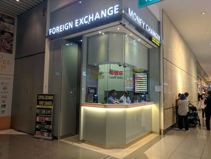 Central Exchange Money Changer at Suntec City