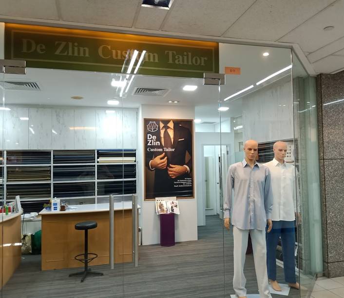 De Zlin Custom Tailor at Tanglin Mall