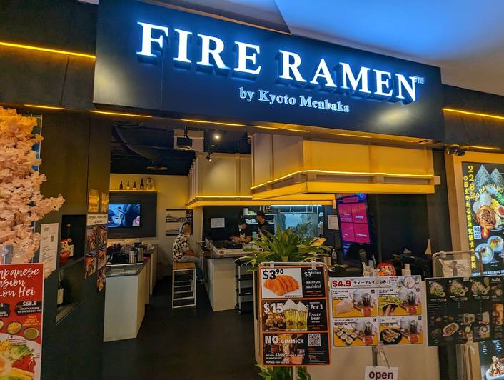 Fire Ramen by Menbaka at The Centrepoint