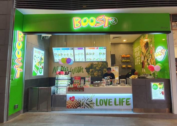 Boost Juice Bars at Waterway Point