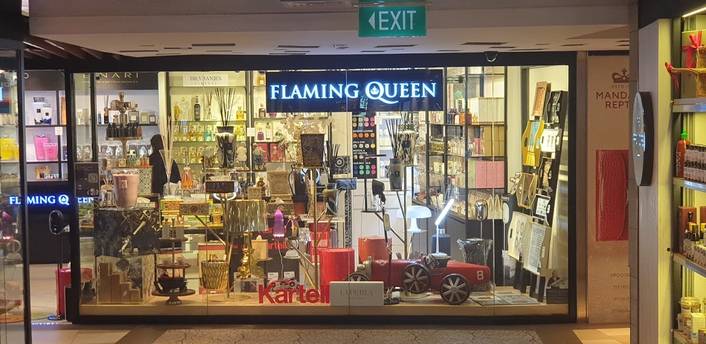 Flaming Queen at Wheelock Place